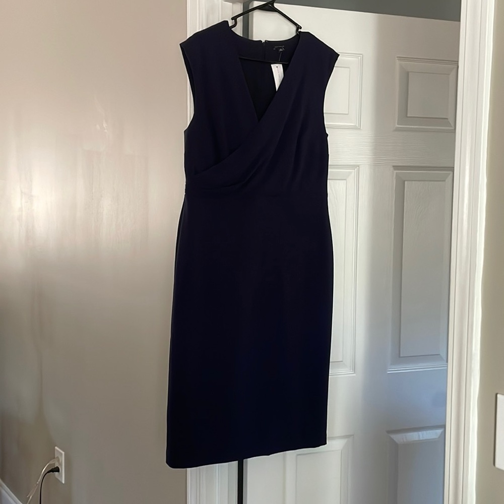 NWT Ann Taylor Navy Formal/Business Dress